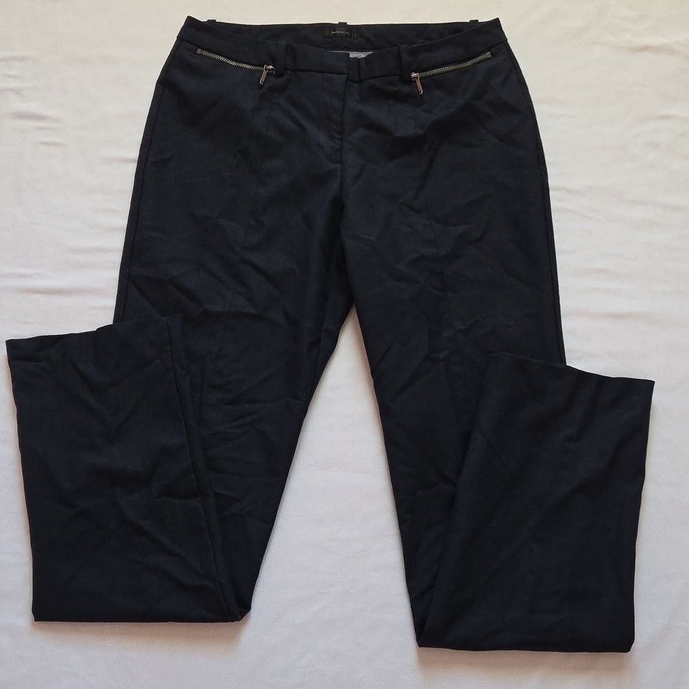 Worthington Modern Fit Dark Navy Blue Dress Pants Size 6 Womens